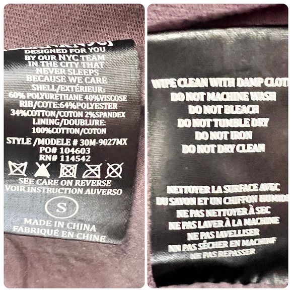 BLANK NYC Whatever It Takes Drape Front Jacket Long Sleeve Gray Size S - Picture 9 of 10